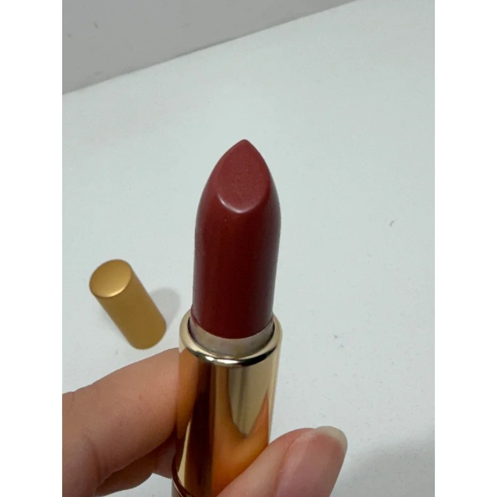 Estee‎ Lauder All Day Lipstick 80 Perfect Bronze Creme Gold Case Longwear
